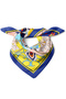 Colorful Modern Floral Pattern Scarf Bandana 50X50 cm