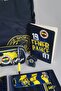 License-Protected Full High School Stationery Set, Large Size School Bag, Pencil Bag and 700 ml Water Bottle S - 7