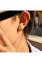 18 k Gold Plated Classic 3 Layers Hollow Thread Earring