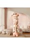 Tall Plush Toy Storage Organizer 142cm Vertical Stuffed Animal Holder (Pink)