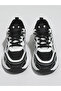 Women Color Blocked Lace-Up Mesh Sneakers