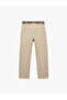 Carrot Pants with Belt Detail - 4