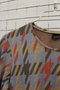 Women's Plus Size Stretch Fabric Crew Neck Houndstooth Pattern Soft Sweater Mom Blouse - 4