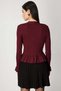 V-Neck Ornamental Buttoned Knitwear Cardigan - 4