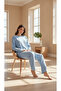 Ribbed Knit Two-Piece Set - 3