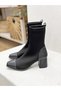26K9019 Kut Burun Scuba Fabric 6cm Thick Heel Boots for Women - 2