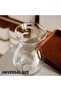 Glass Vase Large Flower Vase Transparent Tall Vase - 5