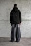 Men's Bag Zip Hoodie Black - 5
