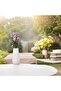 Modern White Ceramic Vase - Elegant Home & Office Decor - 4
