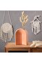 Modern Arched Ceramic Vase, Orange - 3