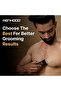 MENHOOD Men's Waterproof Cordless Grooming Trimmer, 90min (Black) - 2