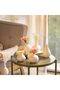 Ceramic Flower Vase Set White - 5 Mini Table Centerpieces (Farmhouse/Boho) - 2