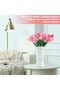 Cute Bow Ceramic Vase, 9.64in Large White Modern Vase - 3