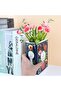 Book-Shaped Ceramic Flower Vase - 4