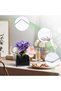 4Pcs Clear Acrylic 6x6x6 inch Square Flower Vases (Set of 4) - 5
