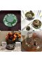 2-Pack Glass Vase Bowl, 6" & 8" Wide Mouth Clear Round Terrarium - 7