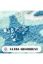 Blue Sea Summer Bathroom Rug, Non-Slip Washable Nautical Bath Mat (15.7x23.6 in) - 4