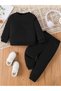 Premium 100% Cotton 2-Ply Circular Neck Bottom and Top Set for Children