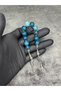 Zaza Sallamalık Blue Agate Natural Stone High-End Prayer Beads
