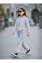 Printed Hoodie with Elastic Waist Joggers Set - 4