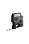 D1 Standard Label Tape – S0720530, 12 mm × 7 m, Black on White - 2