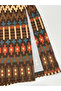 Women Ethnic Print Midi Bodycon Skirt - 5