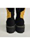 Women's Genuine Leather Yellow Suede Eva Sole Boots - 3