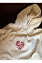 Kiss Design Lettered Oversized Hooded Sweatshirt Hoodie - 2