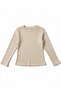 Girl's Cotton Ribbed Knit Blouse - 6