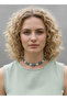 Silver Color Natural Stone Pearl Detail Necklace - 2