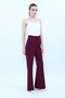 Belted Spanish Flare Pants - Plum - 5006100 - 4