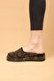 Women's Stone Patterned Orthopedic Sole Slippers - 4