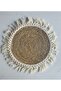 Jute Hand-Braided Round Placemats Set of 6 – 30cm Natural Woven Table Mats - 6