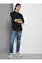 Men Black Mandarin Collar Shirt - 5