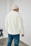 Velvet Pocket Detailed Lined Plush Coat Ag-K86076Wyz - 5
