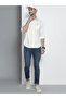 Men White Cotton Slim Fit Shirt - 5
