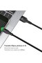 3A Nylon Braided USB to Micro Charging/Data Cable 100 cm - 2