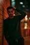 Men's Basic Comfortable Khaki Loose Knit Sweater - 3