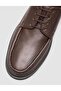 Genuine Leather Brown Men's Winter Casual Shoes - 6