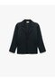 Buttoned, Long-Sleeved, Double-Breasted, Pocketed, Cotton Basic Jacket