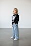Girl's Sweatshirt Jeans Pants Set Printed Casual Combination - 3