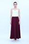 Belted 8-Piece Skirt - Plum - 5540100 - 3