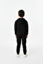 Ck Bear Printed Premium Children's Hooded Premium Compact Sweatshirt Tracksuit with Pockets and Drawstrings - 5