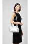 The Moiss Woven Textured Silver Hand and Shoulder Bag - 4
