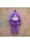 Cute Character Kuromi Kawai Sanrio Plush Backpack with Light-Up Ears - 2