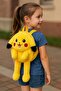 Cute Cartoon Kawai Pikachu Plush Backpack