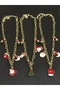 Christmas Themed Figured Chain Necklace - 4