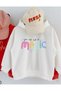 Oversized Girls' Sweatshirt – You Are Full of Magic Front Printed