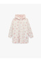Hooded Long Sleeve Plush Dressing Gown with Pockets Oversized - 3