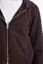 Slim Fit Slim Fit Hooded Zipper Sweatshirt (25 Wn) - 3